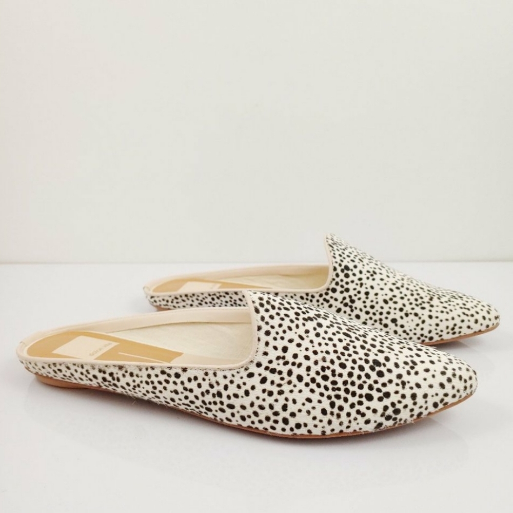 Dolce Vita Grant Animal Print Mules Nwob Size 9.5